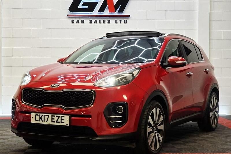 Used Kia Sportage 139 HP (102 kW) 2017 Red SUV