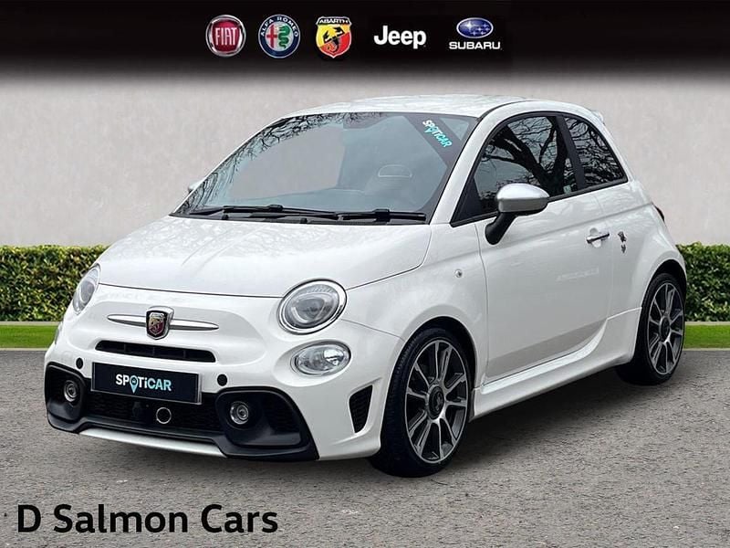 Used Abarth 595 Turismo 165 HP (121 kW) 2018 White Hatchback