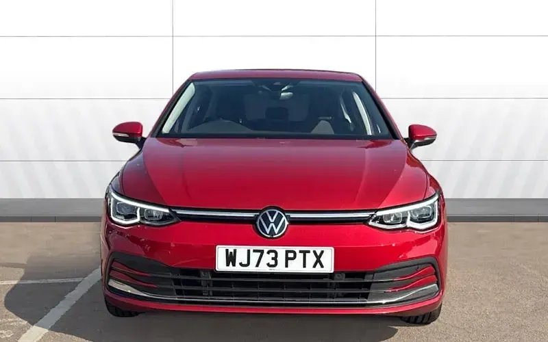 Used VW Golf VIII Style 150 HP (110 kW) 2023 Red Hatchback