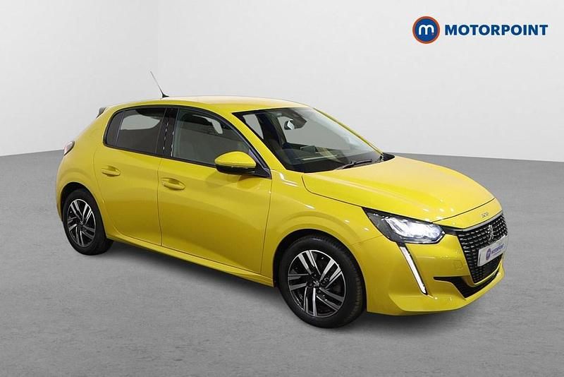 Used Peugeot 208 Allure Premium 2021 Yellow Hatchback
