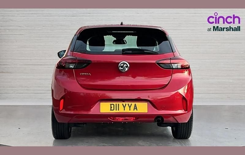 Used Vauxhall Corsa Design Edition 99 HP (72 kW) 2023 Red Hatchback