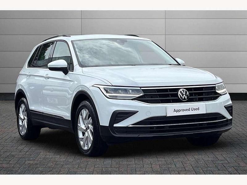 White Used 2022 VW Tiguan Life SUV | £21,995 (A bit pricey) - Image 1/4