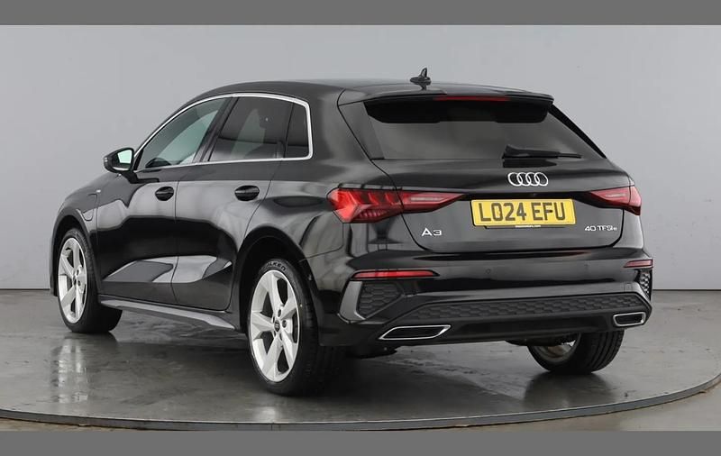 Used Audi A3 e-tron S-Line 200 HP (147 kW) 2024 Black Hatchback