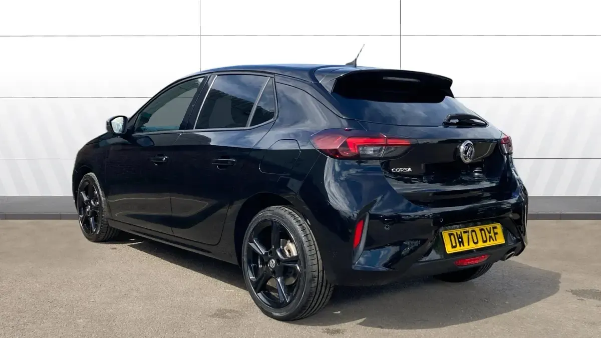 Used Vauxhall Corsa SRi 101 HP (74 kW) 2021 Black Hatchback