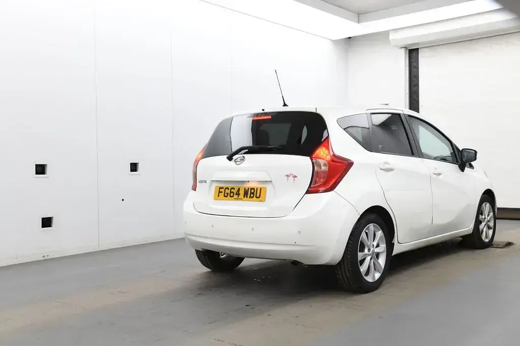 Used Nissan Note Acenta Premium 98 HP (72 kW) 2014 White Hatchback