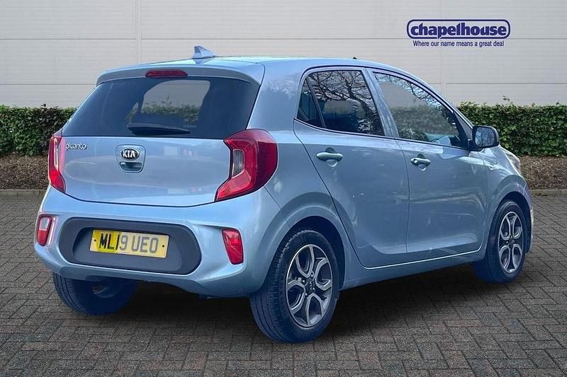 Used Kia Picanto 2019 Blue Hatchback