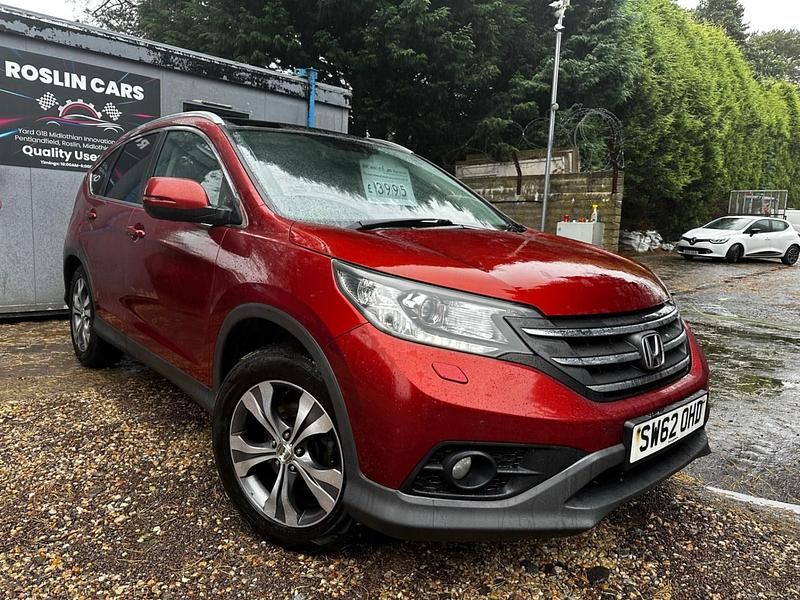 Red Used 2013 Honda CR-V EX SUV | £3,995 (Fair price) - Image 1/4