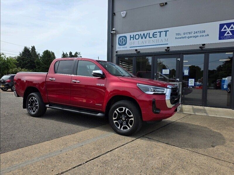 Red Used 2022 Toyota HiLux Pickup | £29,500 (Super price) - Image 1/4