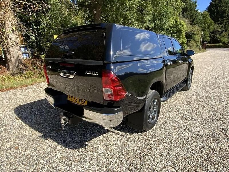 Used Toyota HiLux 150 HP (110 kW) 2023 Black Pickup
