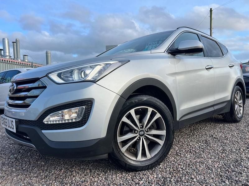 Used Hyundai Santa Fe Premium 2015 Silver SUV