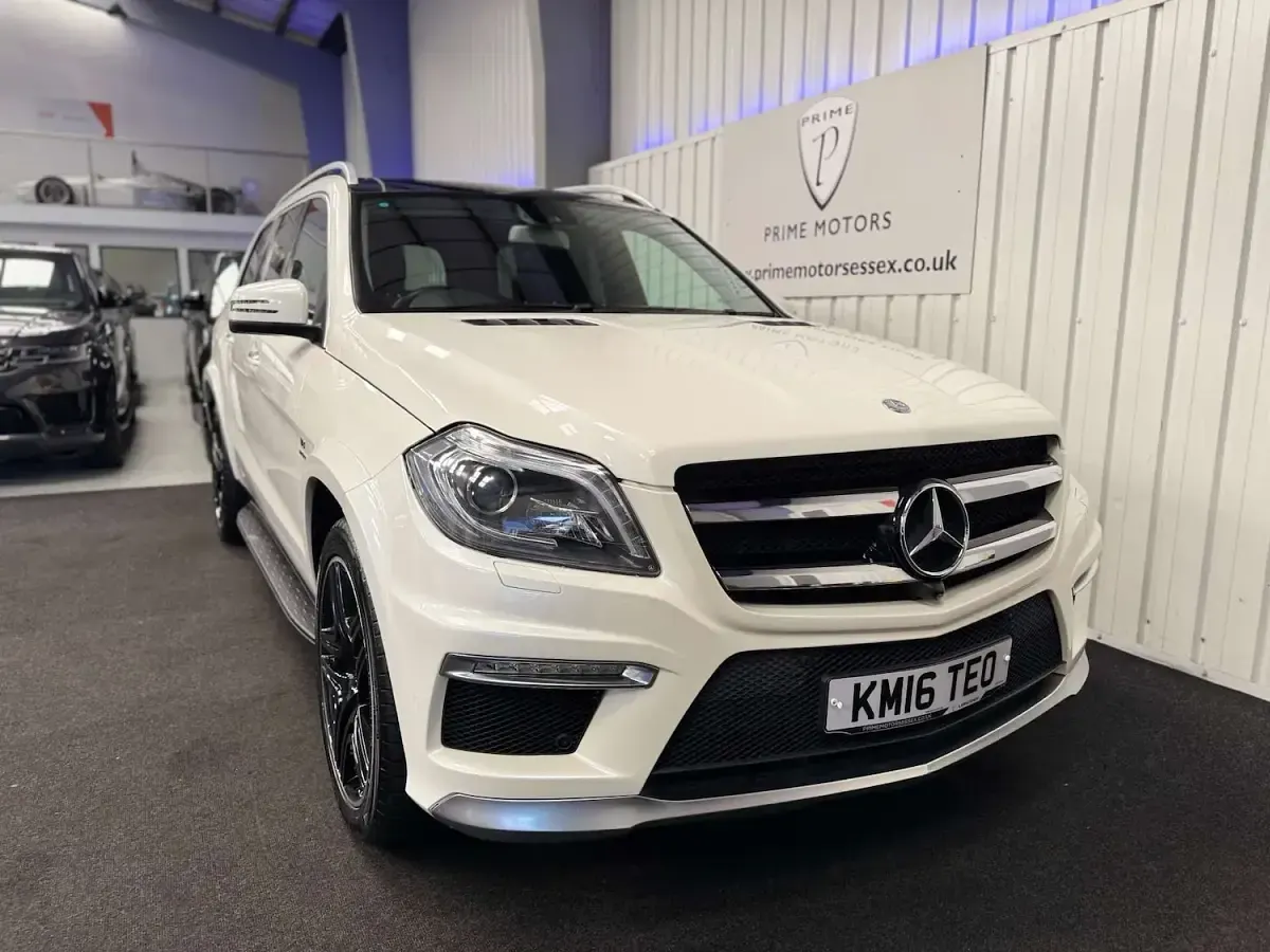 Used Mercedes GL63 AMG AMG 549 HP (403 kW) 2016 White SUV