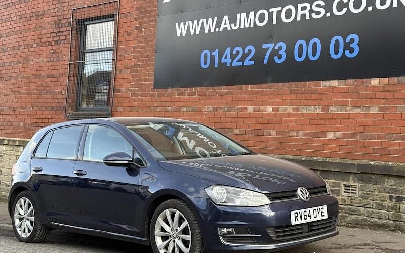 Used VW Golf VII GT 150 HP (110 kW) 2014 Blue Hatchback