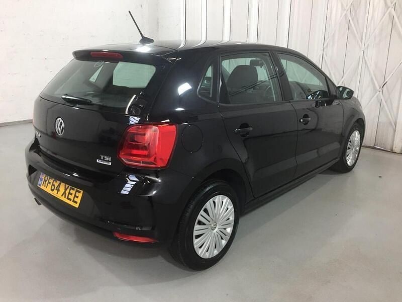 Used VW Polo SE 90 HP (66 kW) 2014 Black Hatchback
