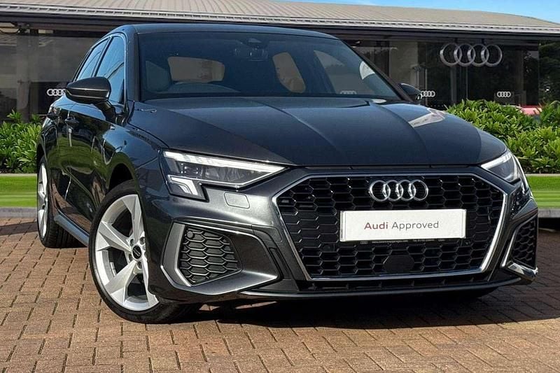 Grey Used 2023 Audi A3 S-Line Hatchback | £22,240 (Fair price) - Image 1/4
