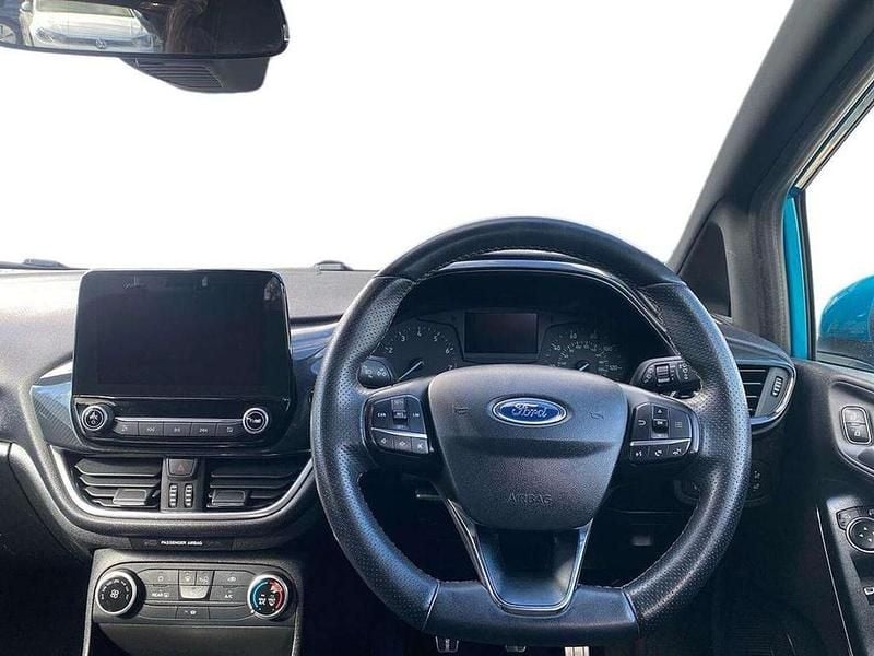 Used Ford Fiesta ST-Line 125 HP (91 kW) 2019 Blue Hatchback