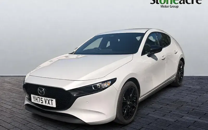 Used Mazda 3 Homura-Line 140 HP (102 kW) 2025 White Hatchback