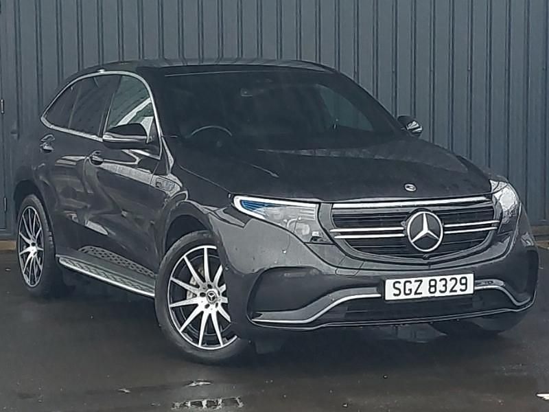 Used Mercedes EQC400 AMG line 300 kW (408 HP) 2020 Grey SUV