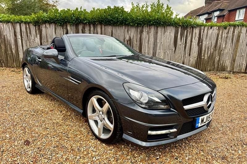 Grey Used 2015 Mercedes SLK200 AMG Cabriolet | £9,990 (Fair price) - Image 1/1