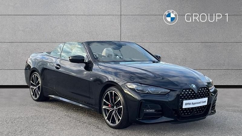 Black Used 2021 BMW 430 M Sport Coupe | £30,495 (Fair price) - Image 1/4