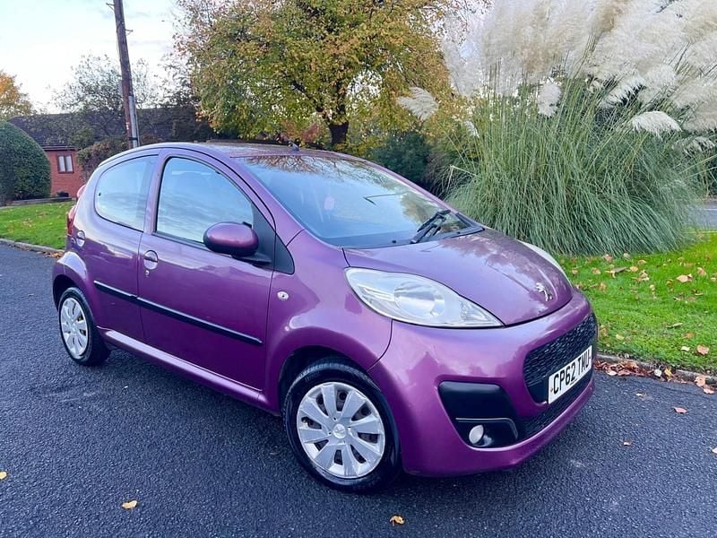 Purple Used 2013 Peugeot 107 Active Hatchback | £2,690 (Fair price) - Image 1/4