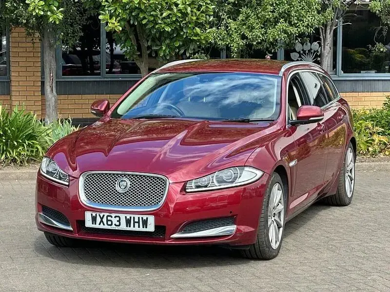 Used Jaguar XF Premium Luxury 2013 Red Estate