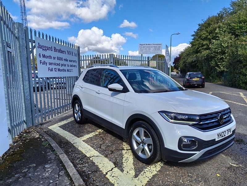 Used VW T-Cross SEL 2022 White SUV