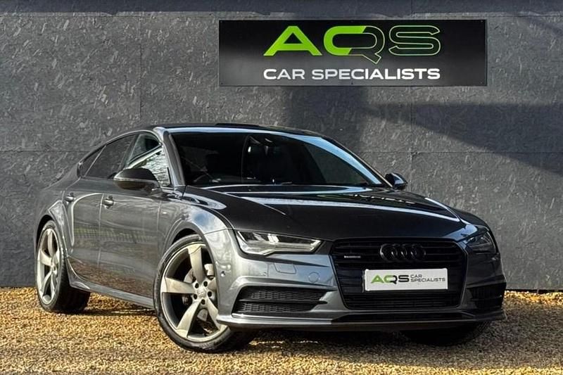Used Audi A7 Sportback Black Edition 272 HP (200 kW) 2014 Grey Hatchback