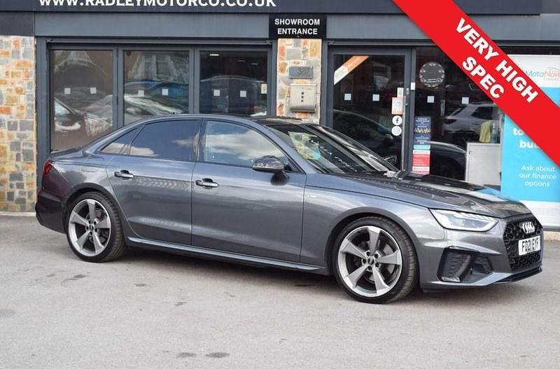 Grey Used 2021 Audi A4 Black Edition Sedan | £22,500 (A bit pricey) - Image 1/4