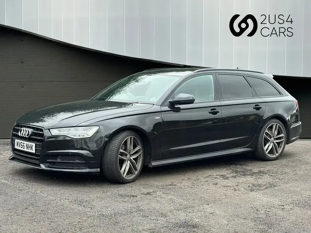 Used Audi A6 Black Edition 190 HP (139 kW) 2016 Black Estate