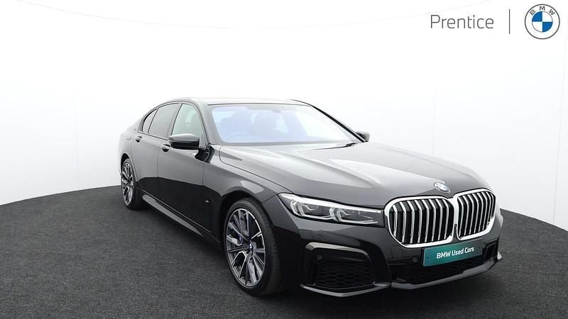 Black Used 2022 BMW 740 M Sport Sedan | £36,995 (Fair price) - Image 1/4