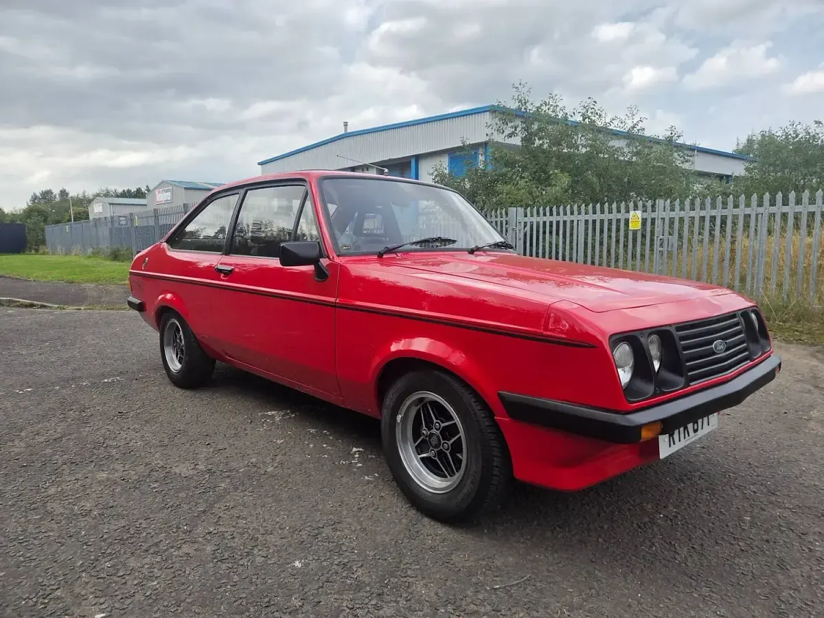 Used Ford Escort 1978 Red Sedan