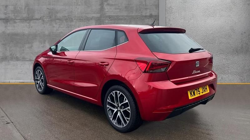 New Seat Ibiza XCELLENCE 95 HP (69 kW) 2025 Red Hatchback