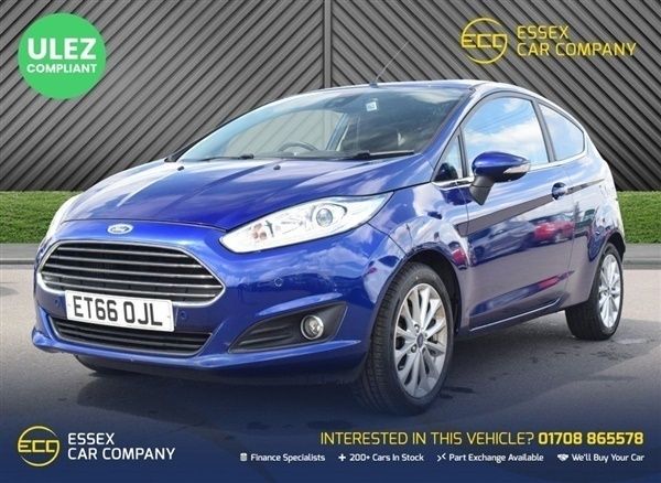 Blue Used 2017 Ford Fiesta Titanium X Hatchback | £6,300 (Good price) - Image 1/1