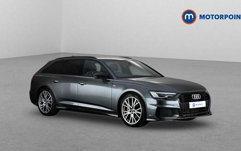 Used Audi A6 Black Edition 204 HP (150 kW) 2022 Grey Estate