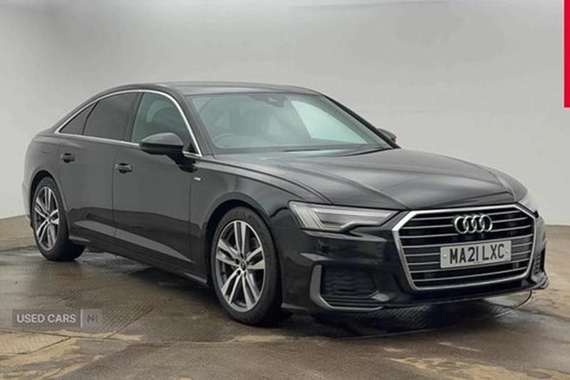 Black Used 2021 Audi A6 S-Line Sedan | £21,999 (Fair price) - Image 1/1