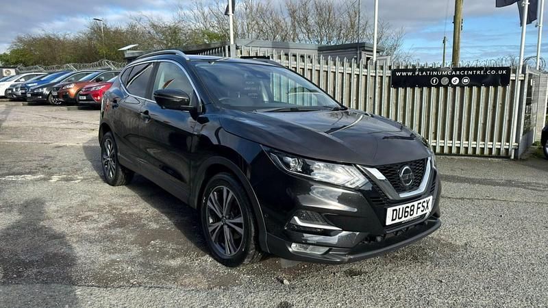 Used Nissan Qashqai N-Connecta 2018 Black SUV