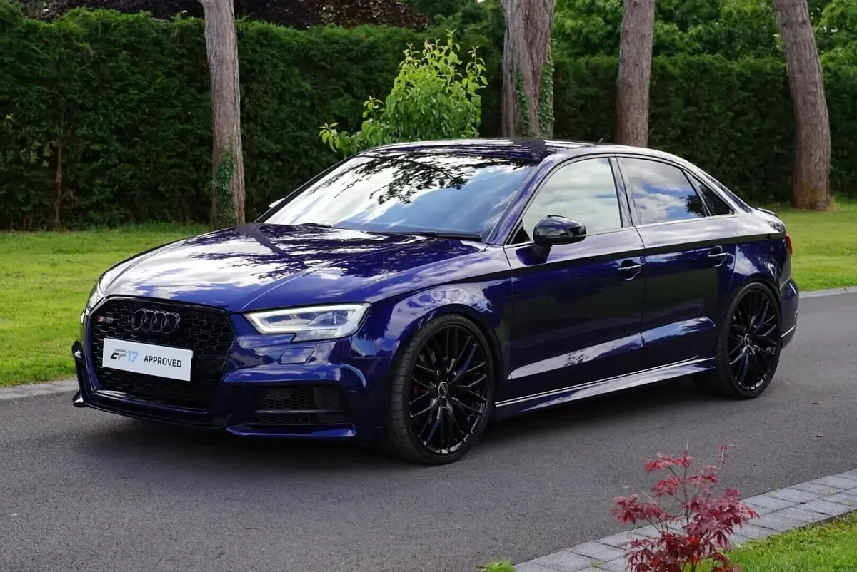 Used Audi S3 300 HP (220 kW) 2019 Blue Sedan
