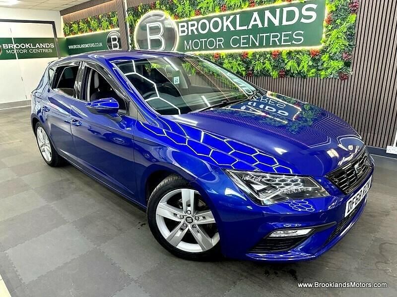 Used Seat Leon FR 130 HP (95 kW) 2019 Blue Hatchback