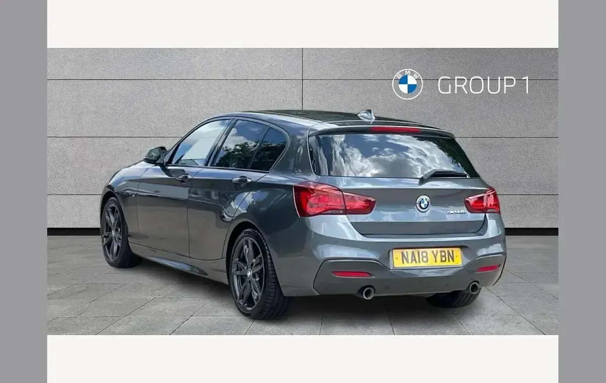 Used BMW M140 M Sport 340 HP (250 kW) 2018 Grey Hatchback