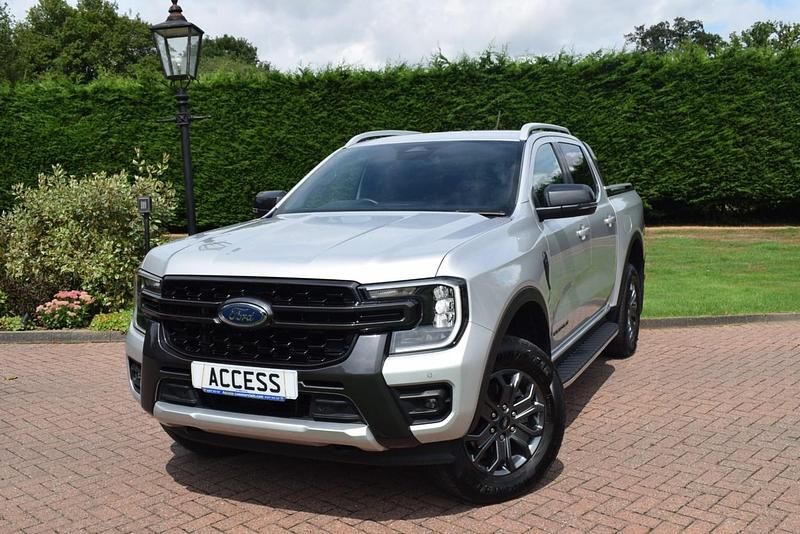 Silver Used 2024 Ford Ranger Wildtrack Pickup | £27,995 - Image 1/4