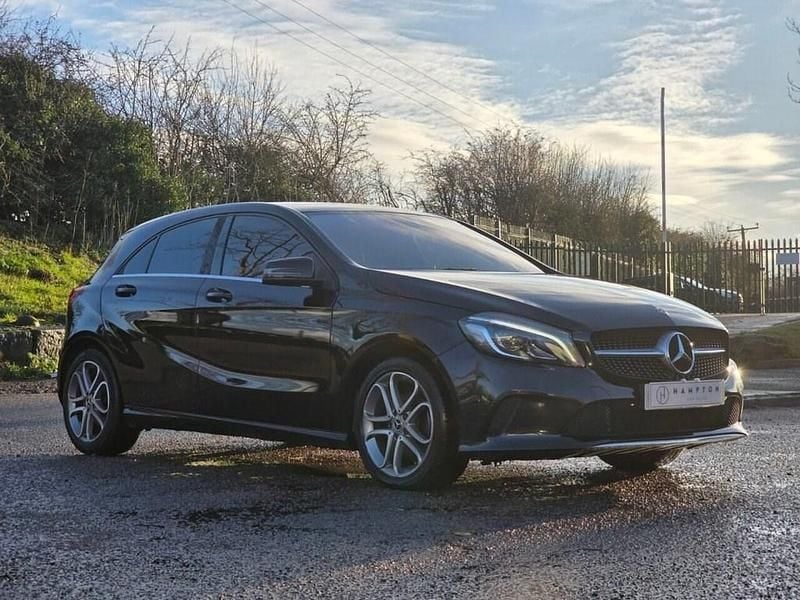 Black Used 2018 Mercedes A200 Sport Edition Hatchback | £11,995 (Good price) - Image 1/4
