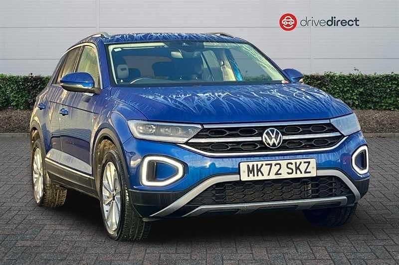 Blue Used 2022 VW T-Roc Style SUV | £17,758 (Fair price) - Image 1/4