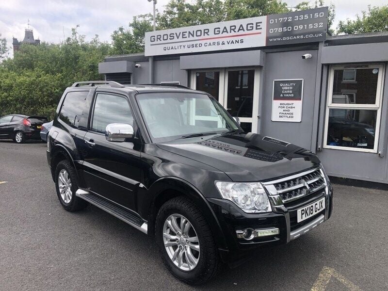 Black Used 2018 Mitsubishi Shogun Warrior SUV | £28,495 (Expensive) - Image 1/3