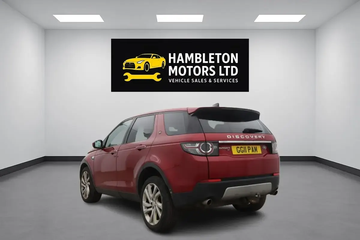 Used Land Rover Discovery Sport HSE Luxury 180 HP (132 kW) 2017 Red SUV
