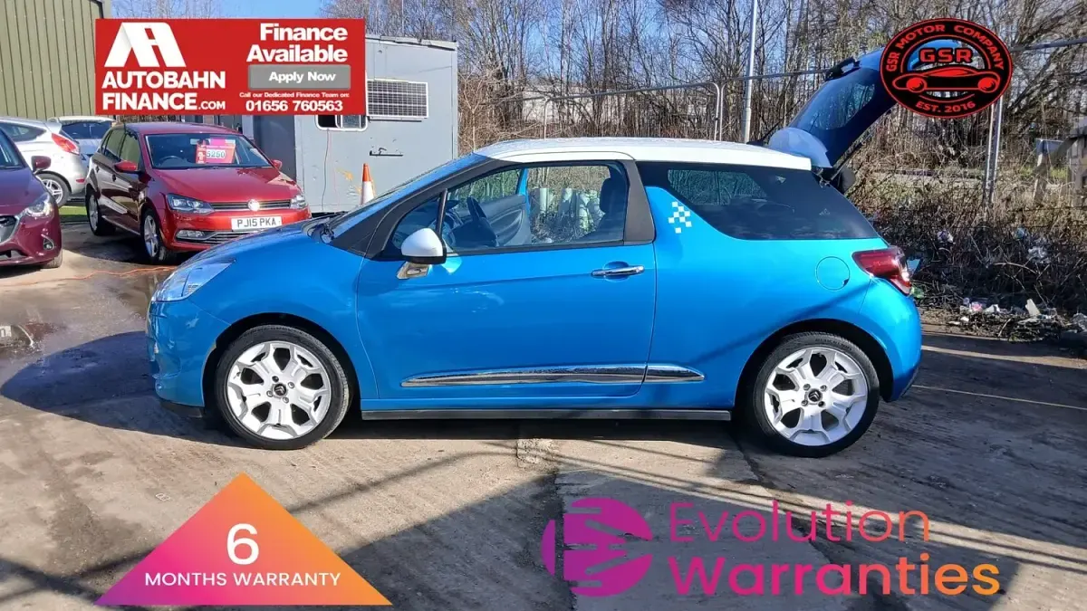 Used Citroën DS3 PureTech 2015 Blue Hatchback