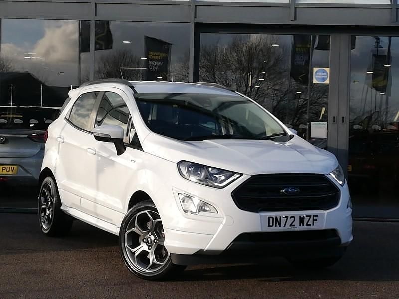 Used Ford Ecosport ST-Line 125 HP (91 kW) 2022 White SUV