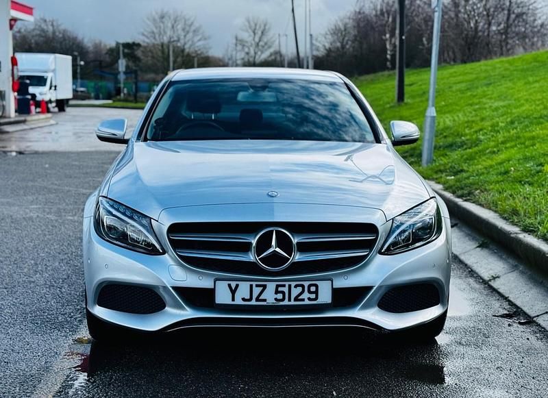 Used Mercedes C350e 2016 Silver Sedan