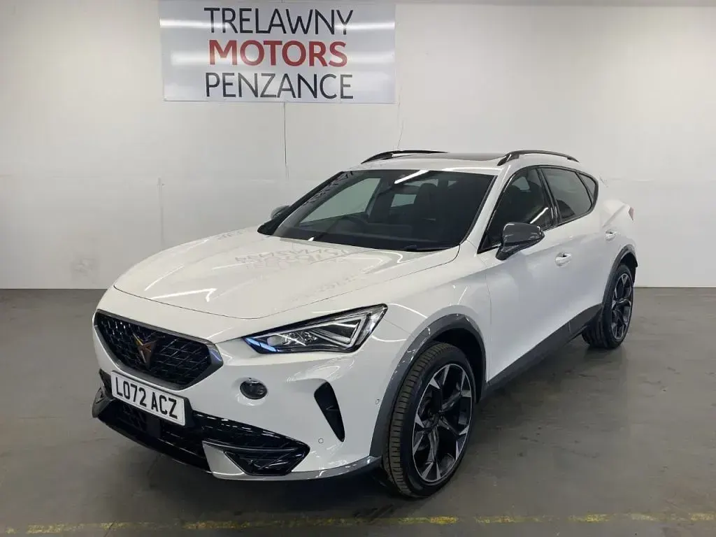 Used Cupra Formentor 150 HP (110 kW) 2022 White SUV