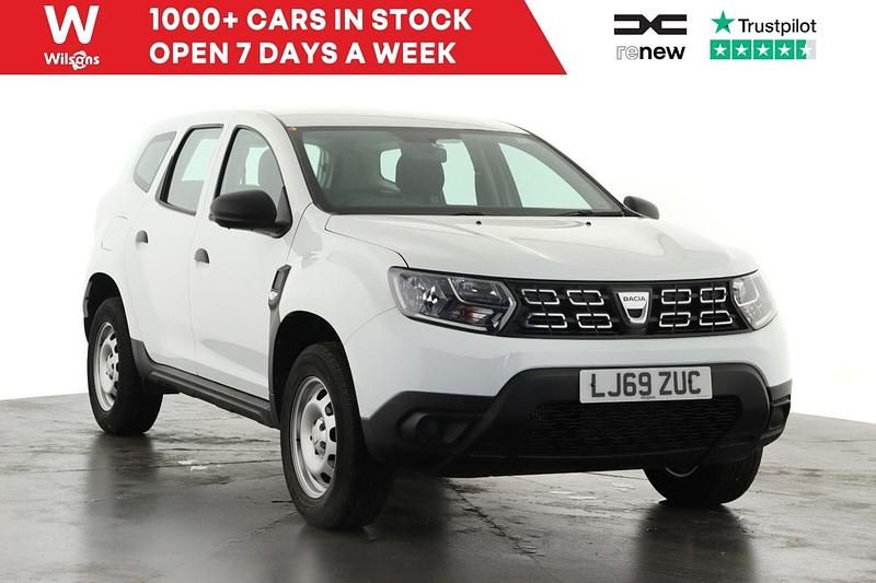 White Used 2019 Dacia Duster Acces SUV | £9,995 (Good price) - Image 1/3