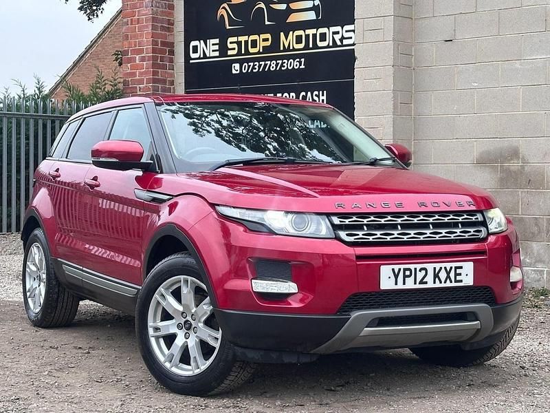 Red Used 2012 Land Rover Range Rover evoque Pure Estate | £5,995 (Good price) - Image 1/4